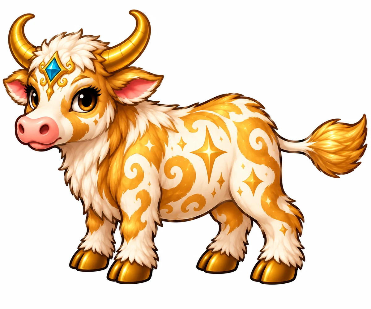 Legendary cow card